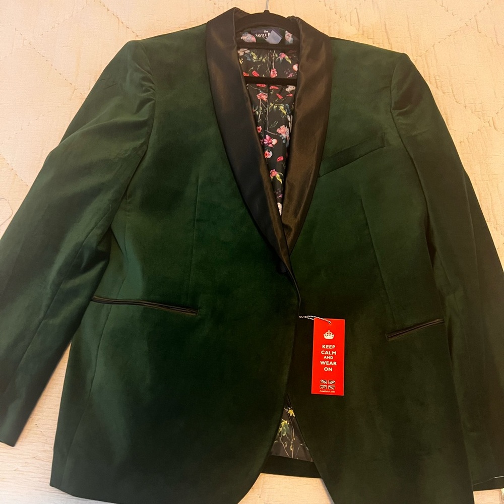 Mens velour jacket
